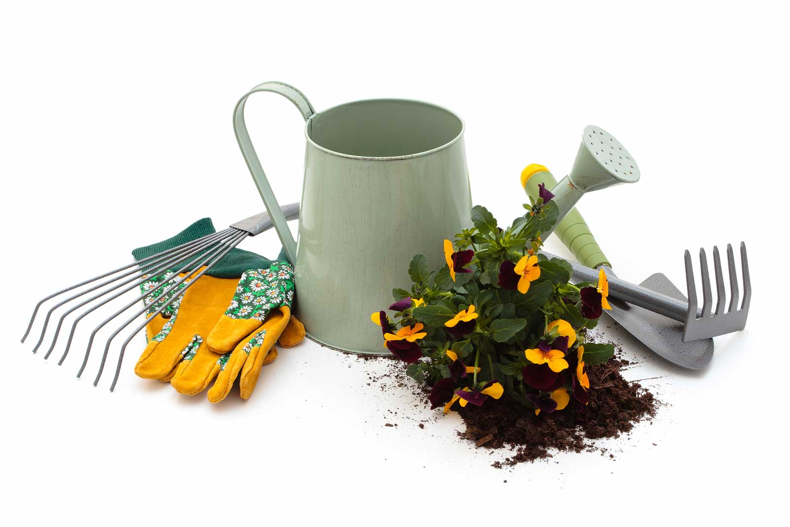 Лейки. Опрыскиватели. Перчатки хозяйственные