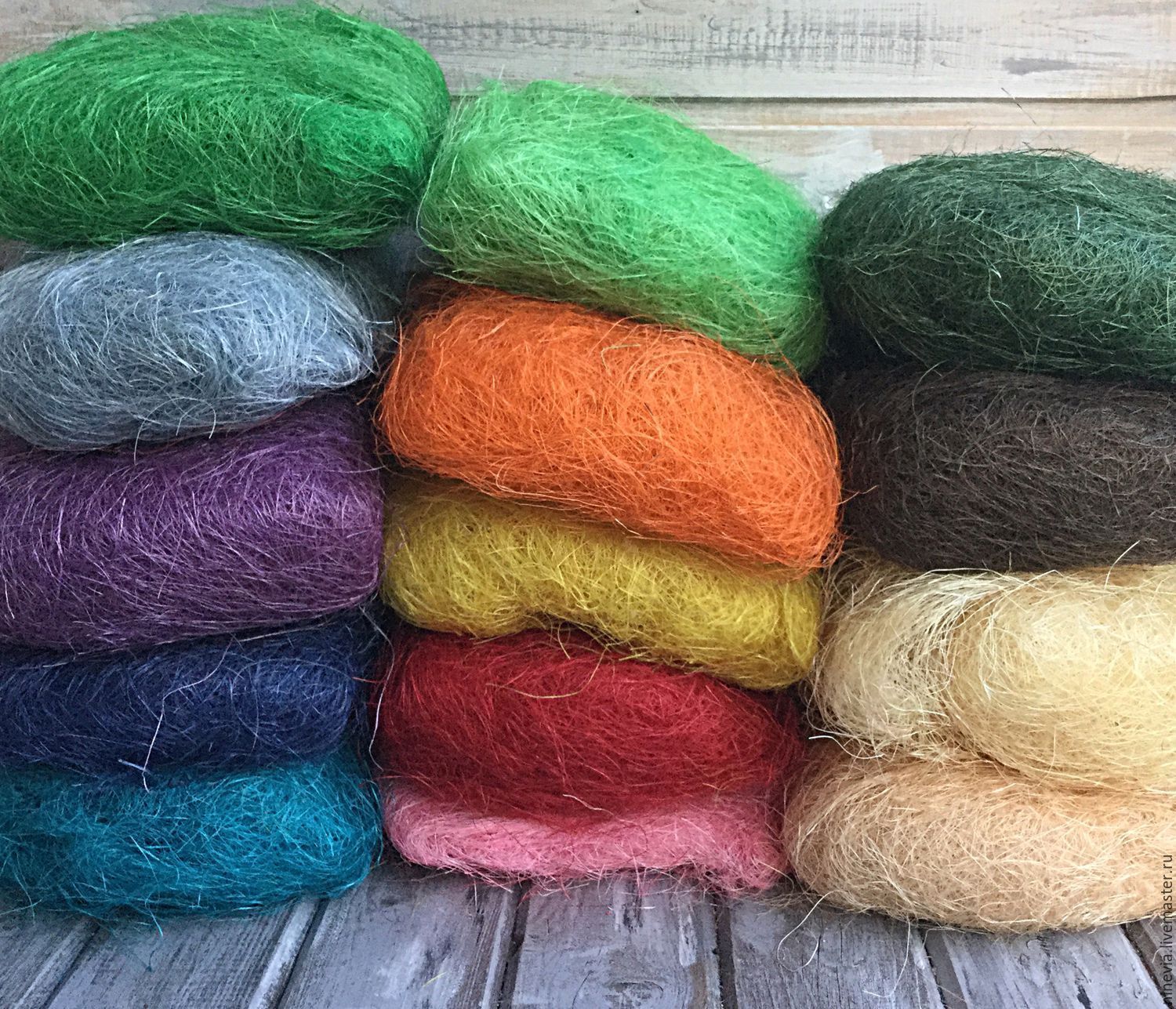 Волокно сизаля