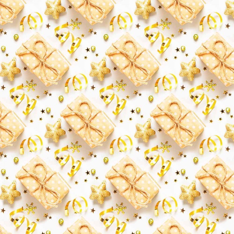 Бумага в листах 70*100 ±5% (10шт.) 80г "С Новым годом"-44