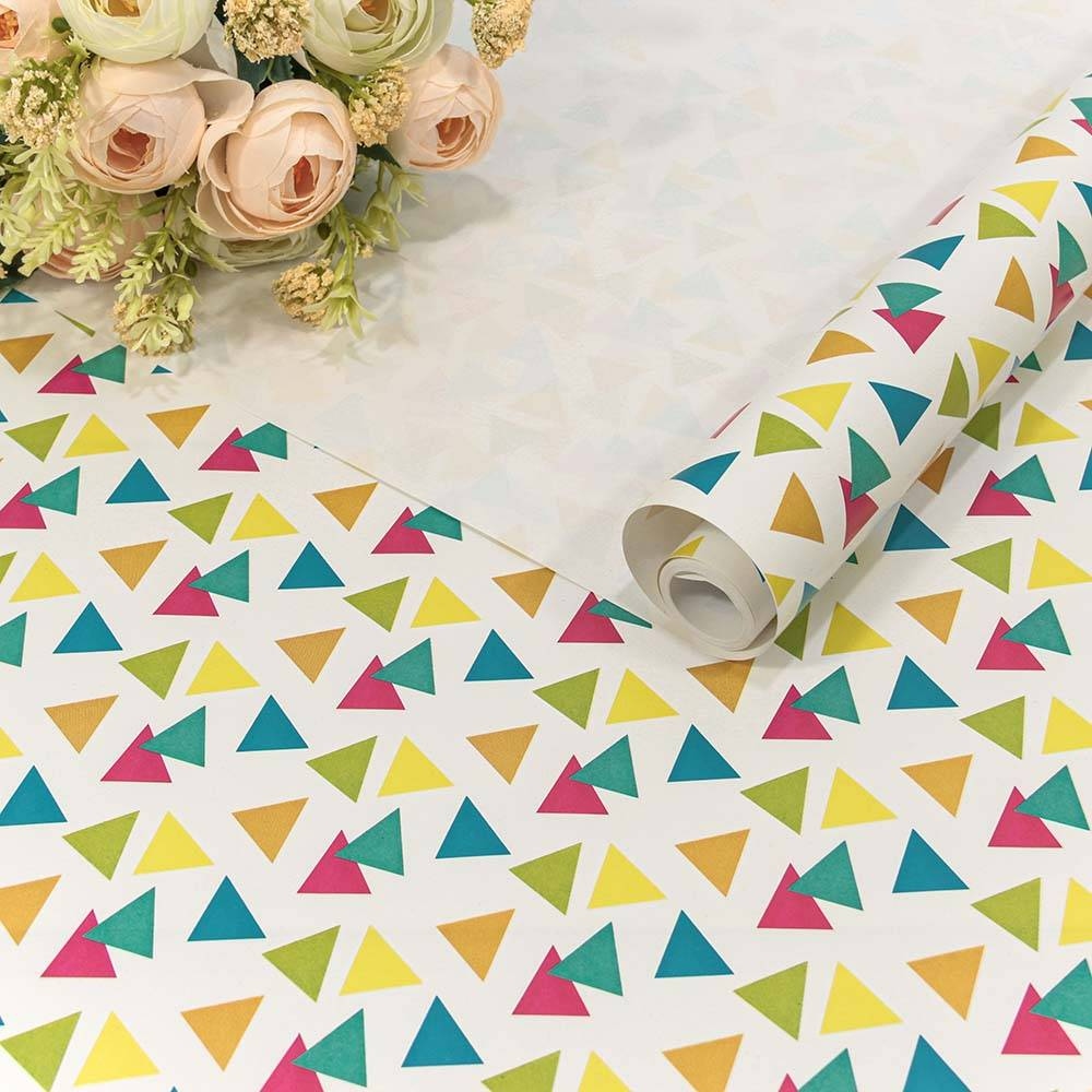 Бумага 0,7*5м мелованная 70г "Осколки"