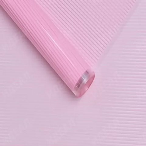Пленка цветная Плиссе 70см розовый жемчуг