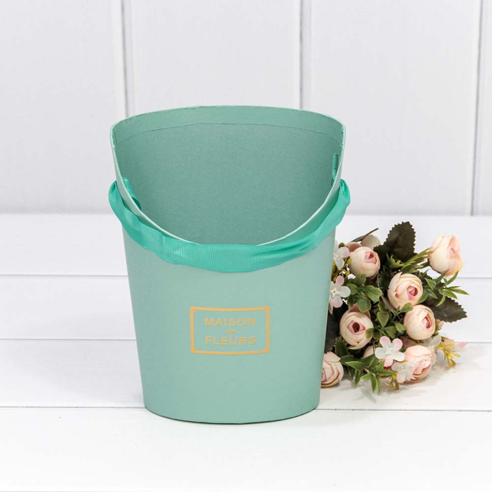 Коробка "Ваза для цветов" 15,5*12*19 "Maison des fleurs" Тиффани