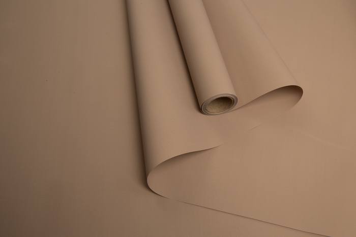Пленка матовая Пастель 58 см × 10 м на втулке, капучино