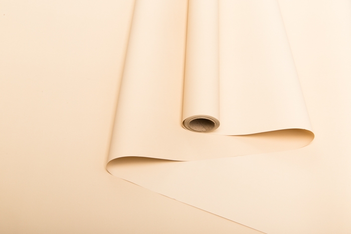 Пленка матовая Пастель 58 см × 10 м на втулке, мокко РЦ