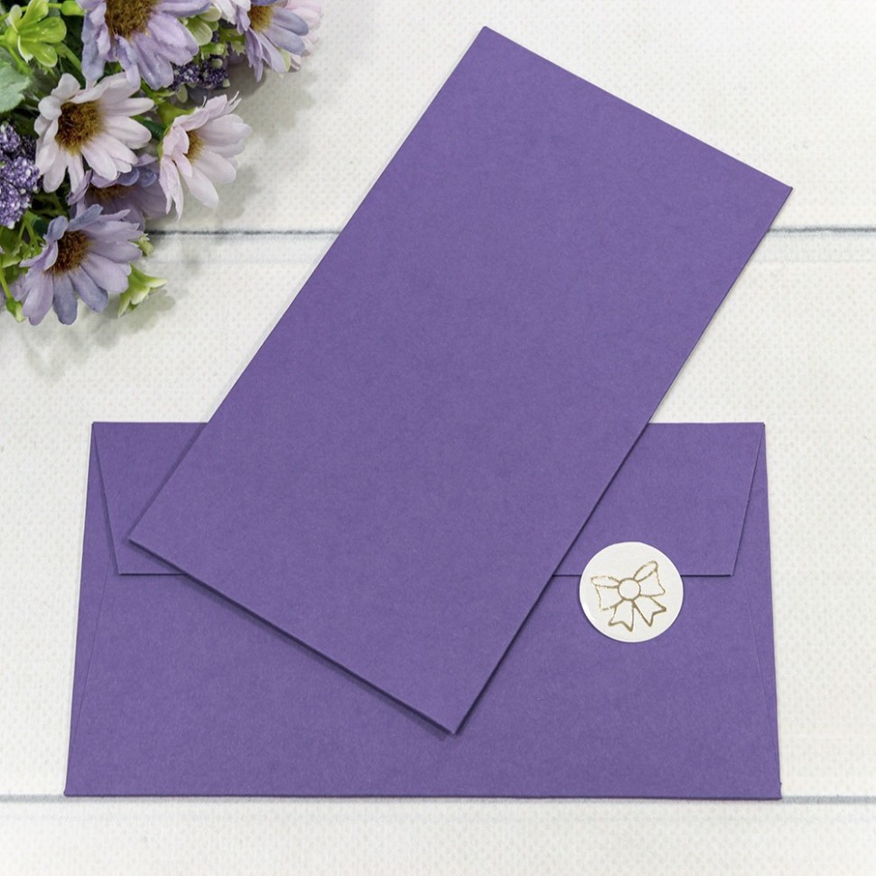 Конверт подарочный 16,9*9,4см 1015 (10шт)