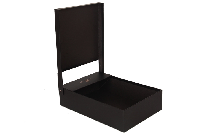 Коробка для цветов Прямоугольная 39*25*9 см черный