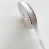 Лента атласная полиэстер 1см*80 ярдов, белый (3шт./упак.)