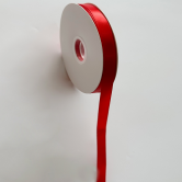 Лента атласная полиэстер 1см*80 ярдов, красный (3шт./упак.)