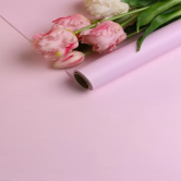 Пленка матовая 40мкм 58см х 10м Воздух сиреневый