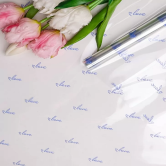 Пленка цветная Классика Love 70см лаванда