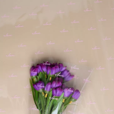 Пленка цветная Классика Love 70см розовый