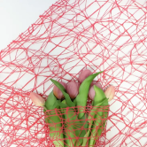 Сетка Сизаль 53см х 5ярд малиновый