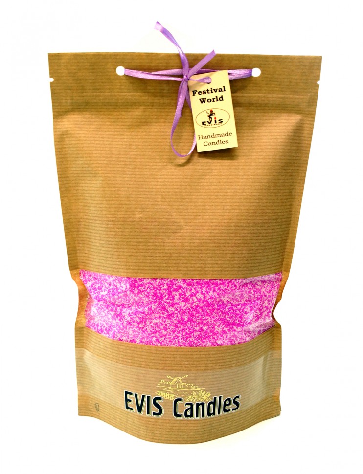 СВЕЧА НАСЫПНАЯ В ГРАНУЛАХ В ДОЙ-ПАКЕ С 12 ФИТИЛЯМИ 360 Г БАРБИ-БЕЛЫЙ