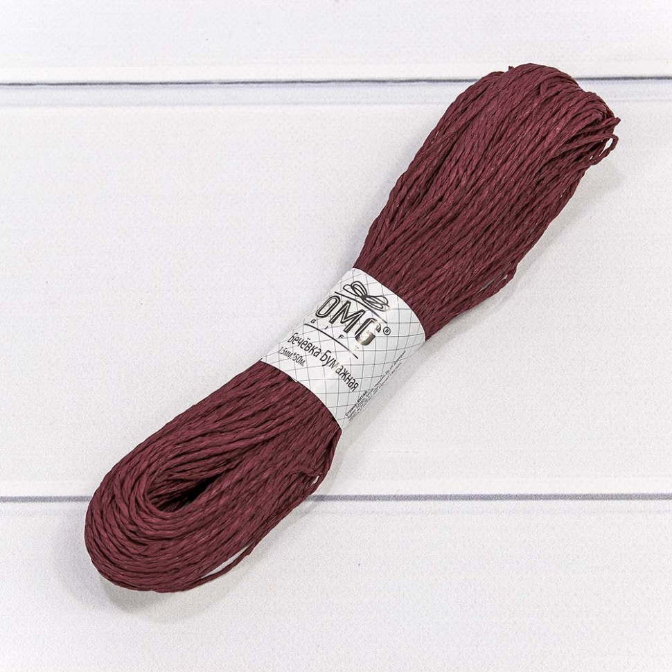 БЕЧЕВКА БУМАЖНАЯ 1,5 ММ*50 М БУРЫЙ