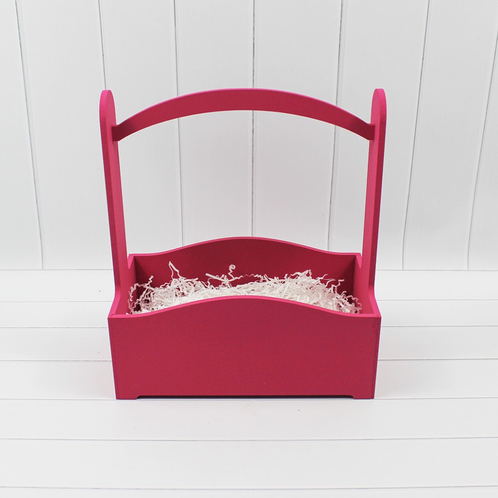 Ящик для декора Элегант 25×15×30 (бордо)