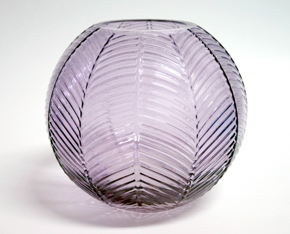 СТОКГОЛЬМ-СКАНДИК МАРСКИ-3 ФОРМЕКС-1 ВАЗА БОЛЬШАЯ С ДЕКОРАТИВНОЙ НАРЕЗКОЙ ЦВЕТНОЙ МИКС