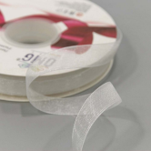 Лента Органза 1,5см*100ярд Белый