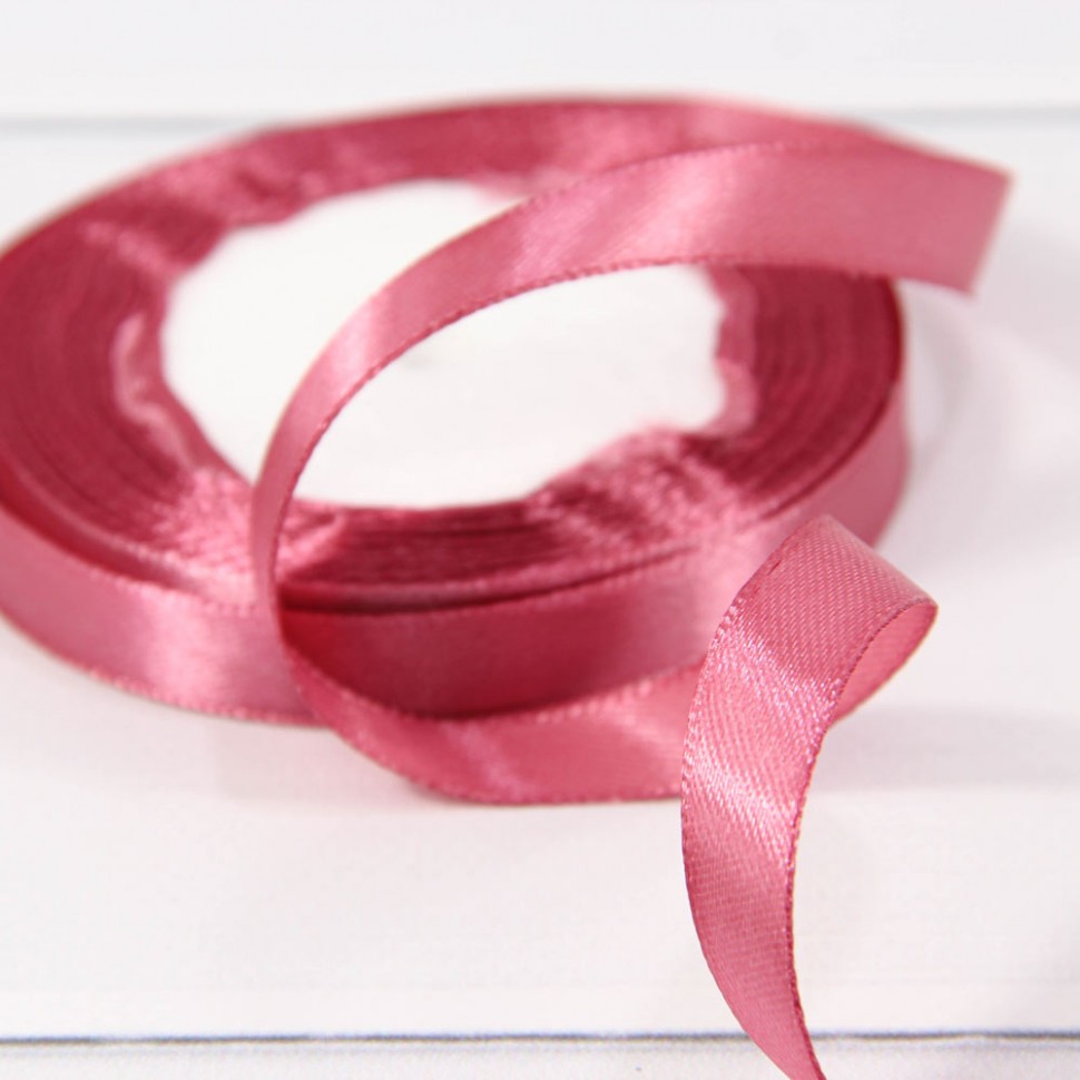 Лента Атласная Сатин 1,2см*25ярд Лиловый-127