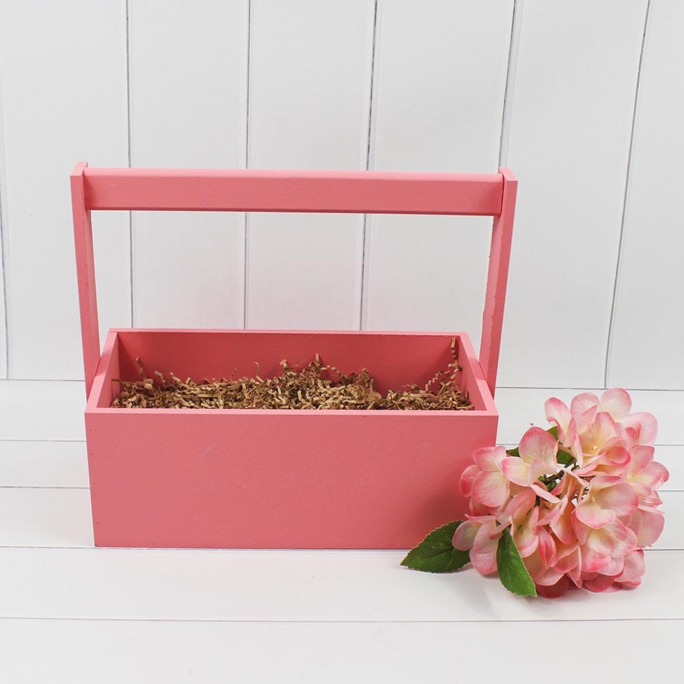 Ящик с ручкой №1 Пудровый