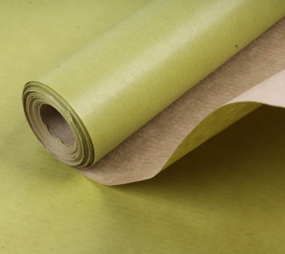 БУМАГА КРАФТ 0,7*10 М ВЕРЖЕ СВЕТЛО-ЗЕЛЕНЫЙ