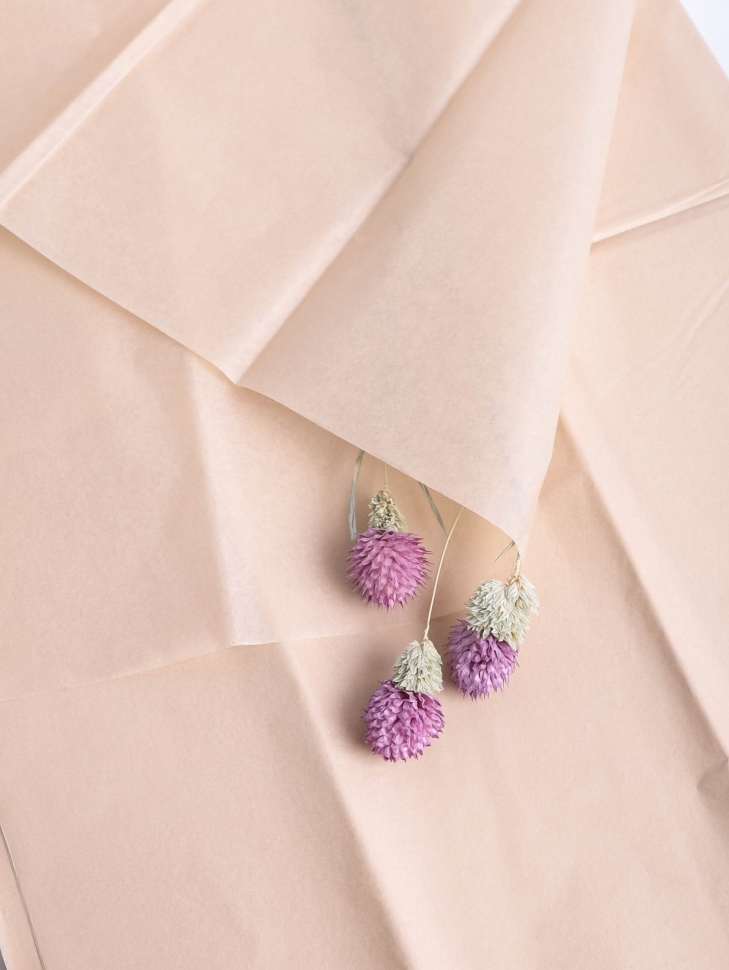 Бумага Тишью 50 × 66, натуральный, 10 лист