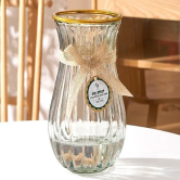 Ваза стеклянная 11,5*12,5*23 см, 1 шт.