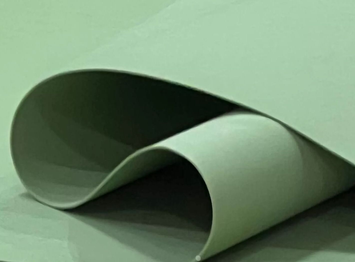 Китайский фоамиран "Зефир", 1.2 мм, 60 × 70 см, 10 лист./упак, фисташковый