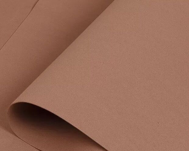 Китайский фоамиран "Зефир", 1.2 мм, 60 × 70 см, 10 лист./упак, коричневый