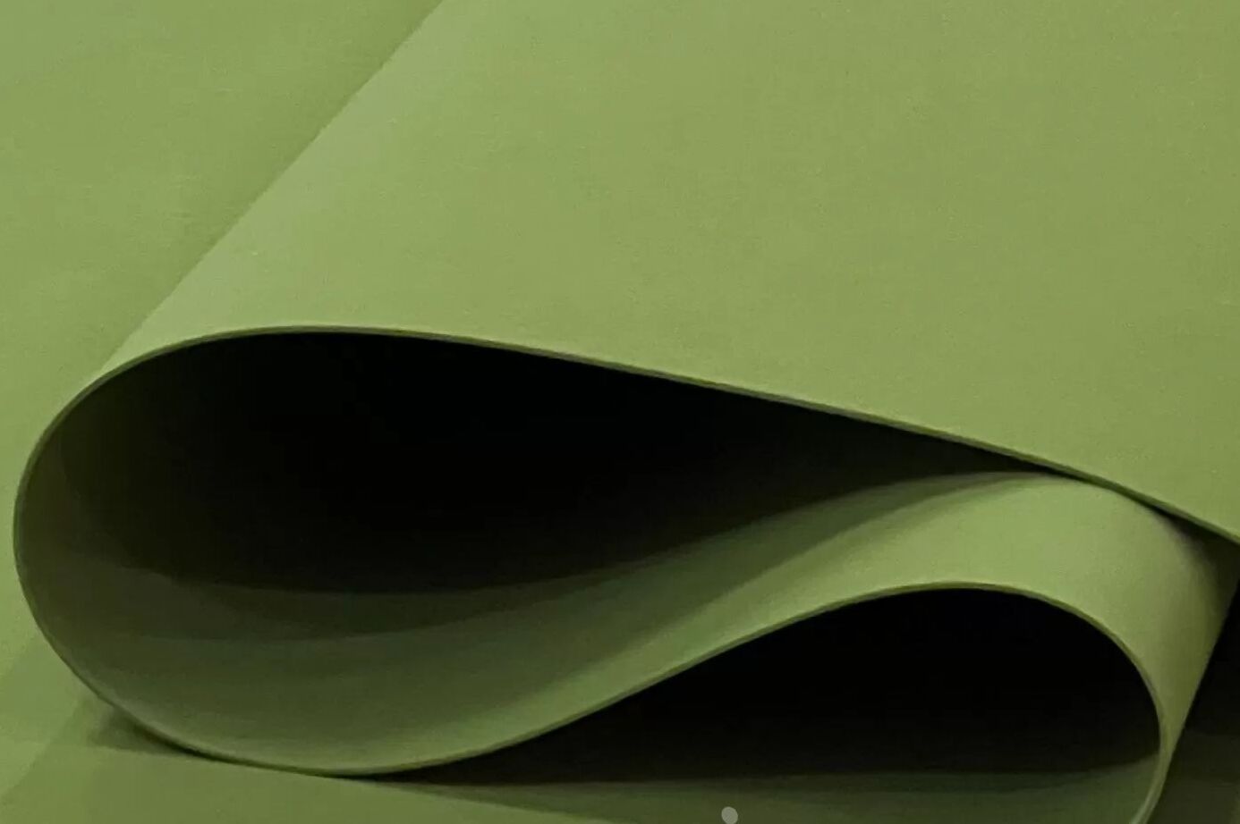 Китайский фоамиран "Зефир", 1.2 мм, 60 × 70 см, 10 лист./упак, оливковый