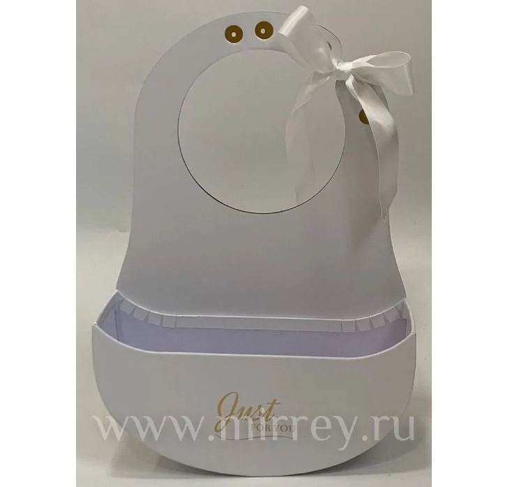 Коробка под цветы 22x7x32см (9см), белый