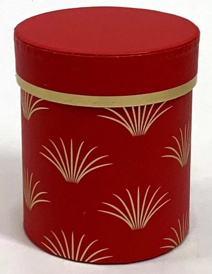 Коробка под цветы 8,5x10 см, красный