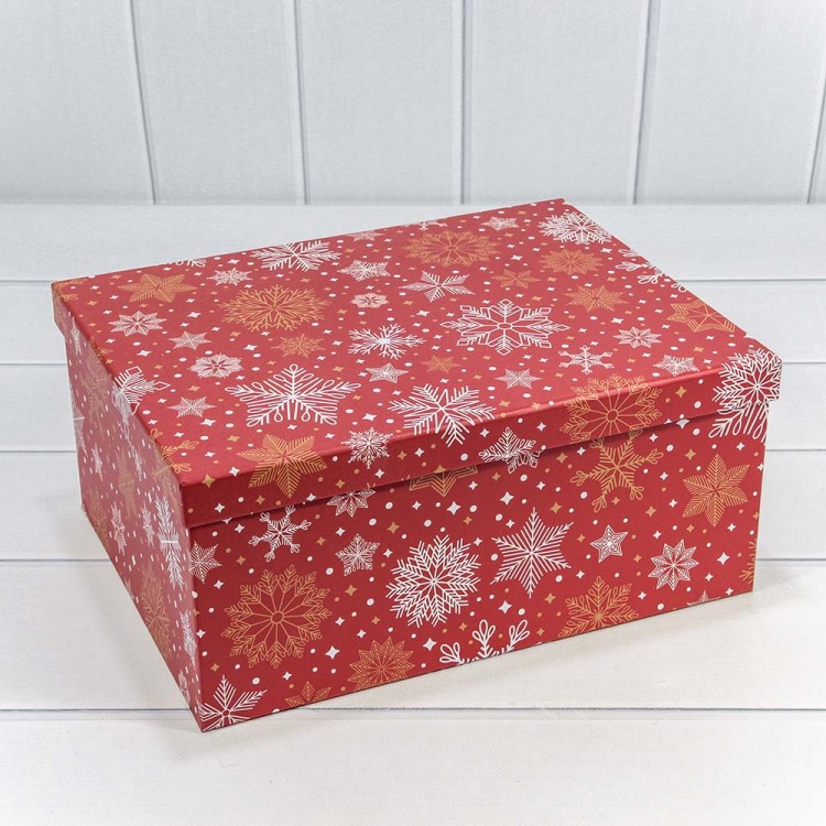 Коробки Набор 10 в 1 Прямоугольные 34×26×15,3 "Новый год" 2308