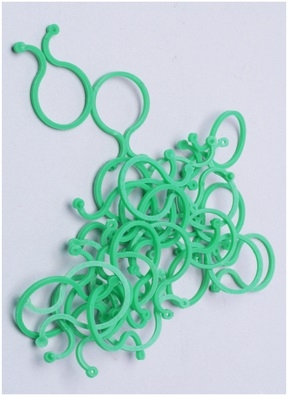 Крепеж для фиксации растений 25 шт Listok для подвязки