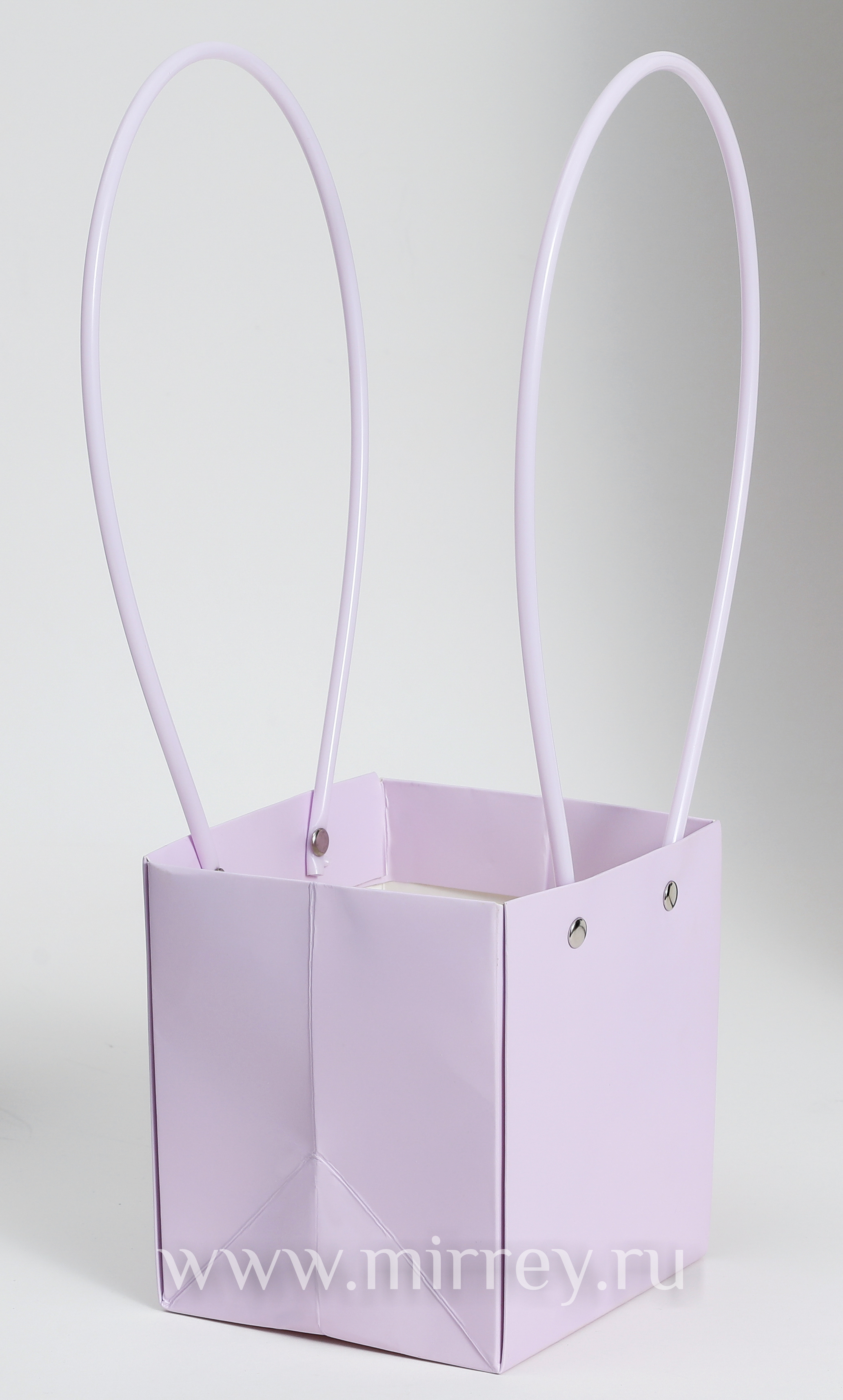 Пакет подарочный "Мастхэв", 12,5х11,5х12,5 см, 10 шт./упак., лавандовый