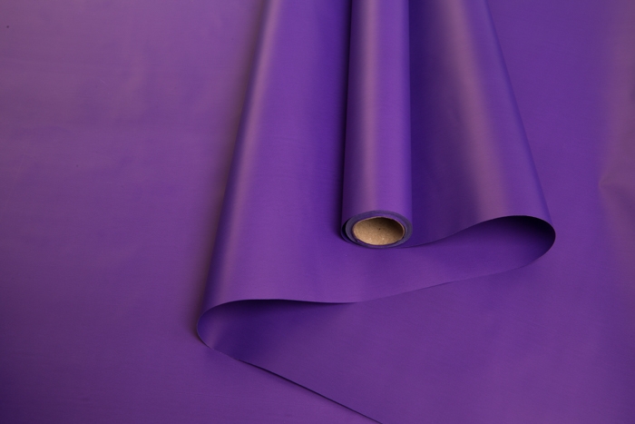 Пленка матовая Пастель 58 см × 10 м на втулке, фиолет РЦ