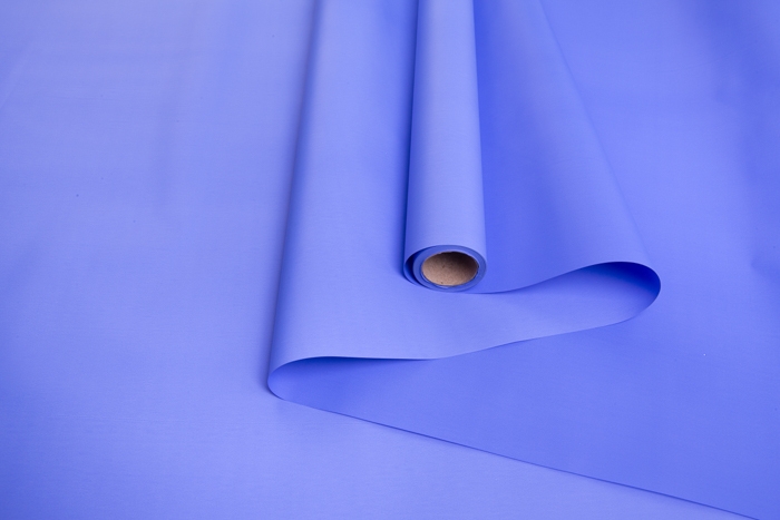 Пленка матовая Пастель 58 см × 10 м на втулке, лаванда