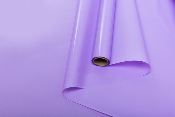 Пленка матовый Лак двухсторонняя 70 см × 10 м сиреневый