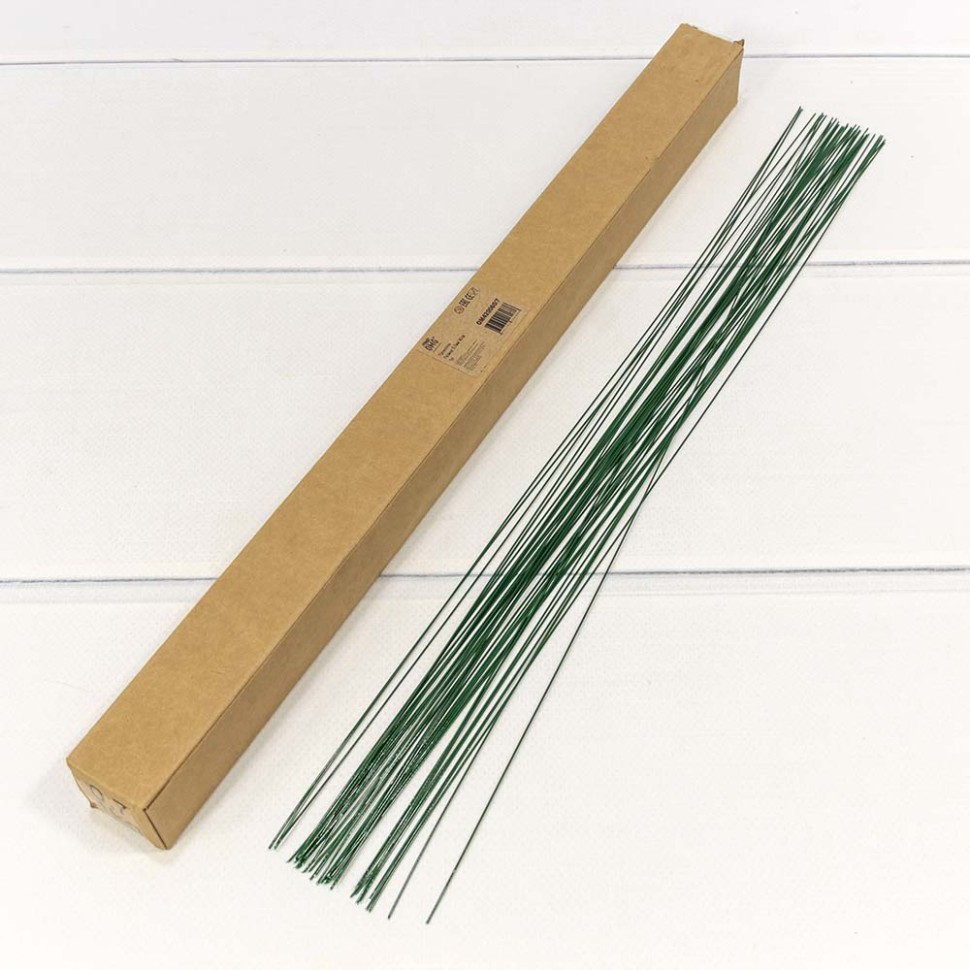 Проволока 0,7мм*40см Зелёный 1 кг