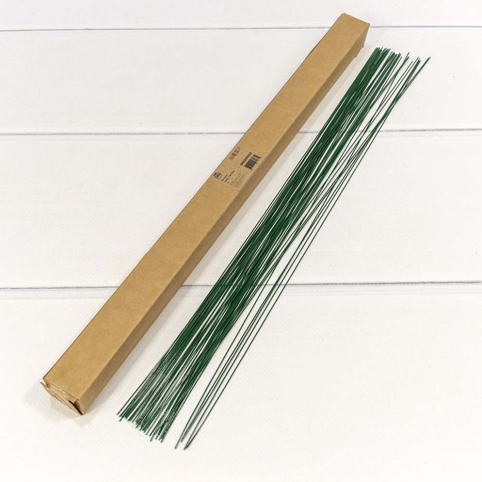 Проволока 0,8мм*40см Зелёный 1 кг