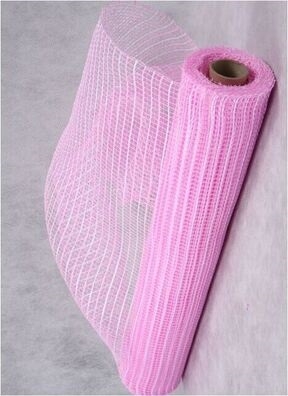Сетка Акцент 53 см × 6 м розово-белый