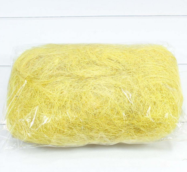 НАПОЛНИТЕЛЬ СИЗАЛЕВЫЙ СВЕТЛО-ЖЕЛТЫЙ 100Г