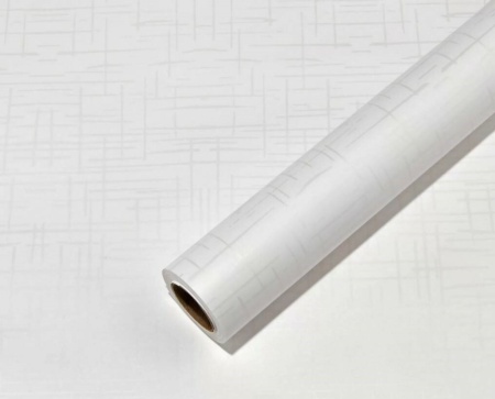 Упак. материал флористическая пленка "Матрица", 65 мкр, 58 см × 10 м, белый