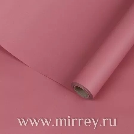 Упак. материал флористическая пленка "Самая нужная", 55 мкр, 58 см × 10 м, чайная роза