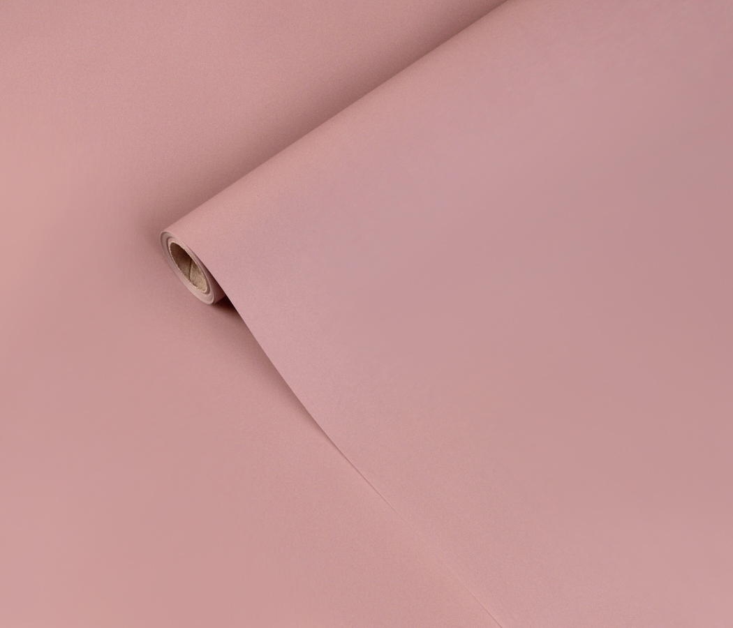 Упак. материал флористическая пленка "Самая нужная", 55 мкр, 58 см х 10 м, пыльная роза