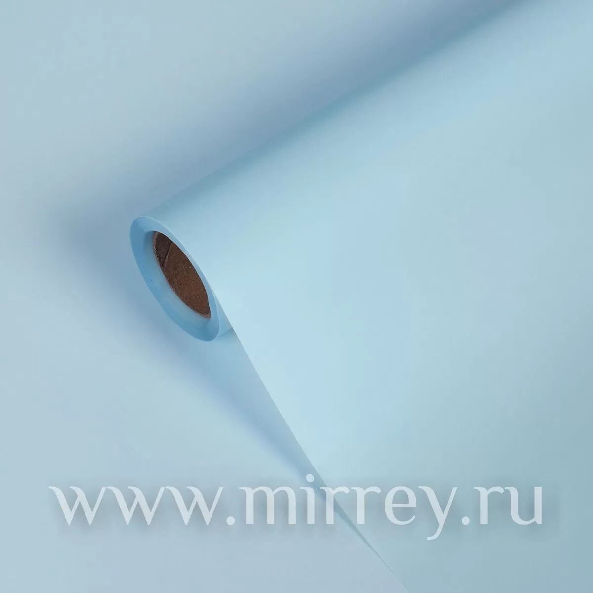 Упак. материал флористическая пленка "Voque", 50 мкр, 60 см × 10 м, светло-голубой