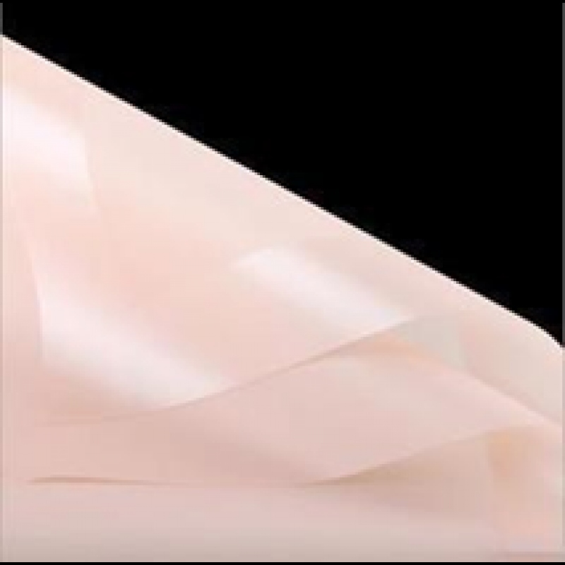 Упак. материал "Листовая пленка с широкой каймой", 58 х 58 см, 20 листов/упак., светло-персиковый